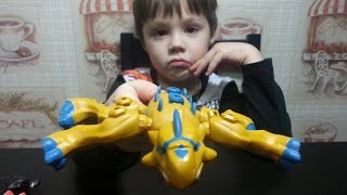 Распаковываем и играем конструктором Анкилозавром из Парка Юрского периода