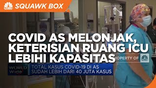 Covid-19 di AS Melonjak, Keterisian Ruang ICU Lebihi Kapasitas