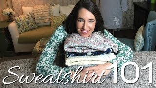 Abbey's Favorite Sweatshirt Patterns to sew and wear!