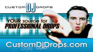 Custom DJ Drops   Dry Voice DJ Drops Demo
