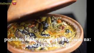 Tagine z wołowiną, śliwkami i sezamem