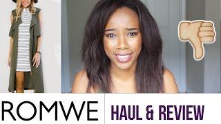 Romwe FAIL | Review, Haul & Try On 2016