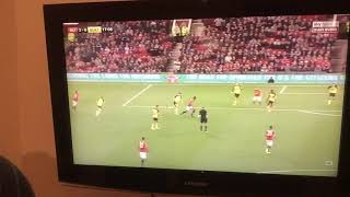 Rashford goal man united v burton!!