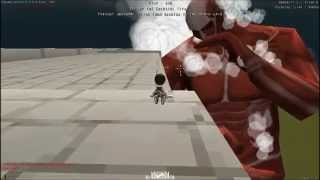 Attack on titan Game:Boss Titan 60เมตร