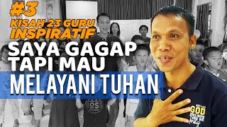 KETERBATASAN SAYA TIDAK MENGHALANGI UNTUK MELAYANI TUHAN - KESAKSIAN GURU | Jonroy Perangin Angin