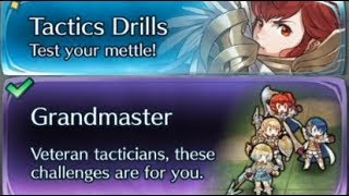 Fire Emblem Heroes - ALL Grandmaster Tactics Drills step by step solution guide