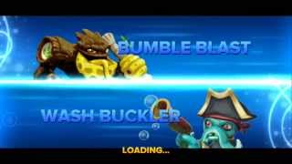 SKYLANDERS SWAP FORCE BUMBLE BLAST VS WASH BUCKLER
