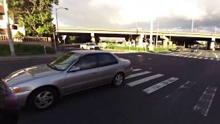 Ms. Espaniola is a bad driver