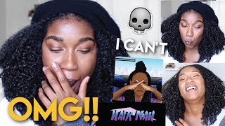 OMG!! THIS GAME CAN'T BE REAL!! LIVE Hair NAH Reaction