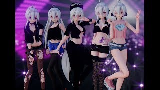 【MMD】TDA HAKU HOT DANCE
