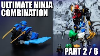 LEGO Ninjago Jay's Jet: Ultra Ninja Combination 2/6 MOC