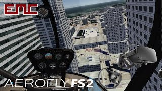 Aerofly FS 2 [VR] - Maiden Flight with a Robinson R22 Helicopter!