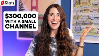 MAKE MONEY as a small creator #shorts