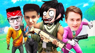 EXILE, EVELONE, FLACKJK ТАЩАТ ЗА МЕНЯ! ИХ БОЯЛИСЬ ВСЕ В FORTNITE