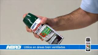 Pintura para plasticos ABRO en aerosol SPP-409