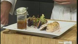 Saucisson de figues et terrines de foie de volaille au porto