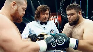 Бой Вячеслав Дацик - Даниял Т34 Эльбаев / Устроили войну в ринге