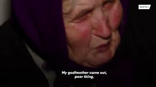 Villagers in the DPR hide in shelter as fighting leaves destruction in their homes