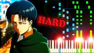 Red Swan (Attack on Titan Season 3 OP) - Yoshiki feat. Hyde - Piano Tutorial