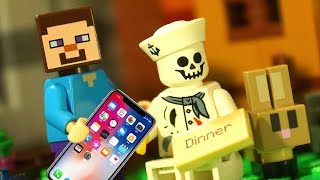 САМАЯ БОЛЬШАЯ ДЕРЕВНЯ в Майнкрафте ЛЕГО НУБик Мультики LEGO Minecraft - Видео Мультфильмы для Детей