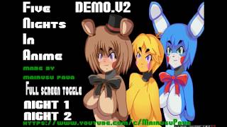 Five Nights In Porno/Anime 18+ (Five Nights At Freddy's 4 Parodie)