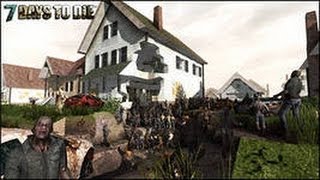 Играем в 7 days to die #1 первый день первая смерть