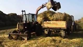 Уже довольно редкий ЮМЗ 6КЛ с ПЭ-Ф-1А rare Belarus tractor YUMZ 6 KL