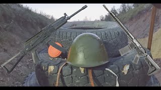 ТР-9, Форт АР-15 VS Армейская каска. Спасет ли каска от попадания пули?