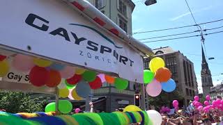 Gaysport Pride Zürich 2019 Parade