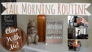 COZY FALL MORNING ROUTINE | TIDY TUESDAY