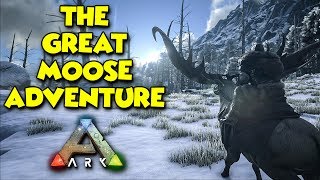 THE GREAT MOOSE ADVENTURE - (Ragnarok) ARK Duo Survival Series #3