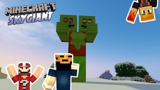 CUỘC XÂM LĂNG ZOMBIE KHỔNG LỒ l Minecraft SKYGIANT #2 ! Hive mc