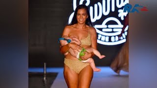 В Майами прошел необычный показ купальников  | Russian America TV