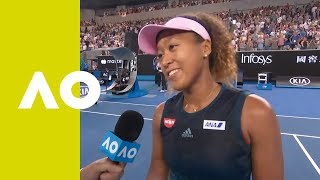 Naomi Osaka on-court interview (2R) | Australian Open 2019