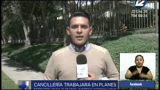 Cancillería trabajará en planes para evitar ingreso del 'coronavirus' al país