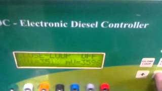 EDC PUMP TESTING VIDEO MAY 2012