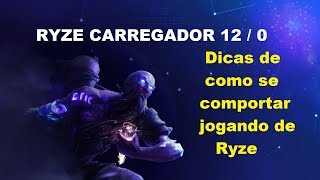 Ryze Carregador - Paulol Gameplay dicas de como se comportar de Ryze - League of Legends - [ PT-BR ]