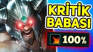 RASHER BABA YARGI DAĞITIYOR! 100% FULL KRİTİK TRYNDAMERE JUNGLE OYNANIŞ!