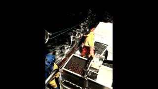 Dungeness Crab fishing Misty Dawn Bite@Night