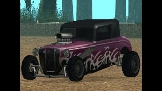 GTA San Andreas IOS : how to get the HOTKNIFE  car