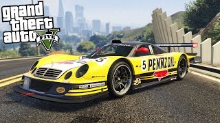 GTA 5 Mods - MERCEDES RACE CAR