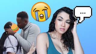 REACTING TO MY EX'S NEW GIRLFRIEND ?