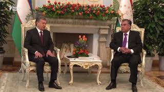 Визит Шавката Мирзиеева в Таджикистан