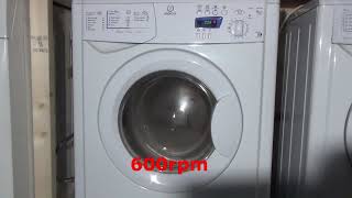 Indesit Time4U WIXE127 : Cotton Final spin 1200rpm (Part 9)