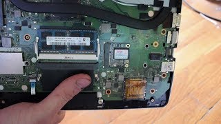 Asus K56 CB установка SSD msata 1/2 size, итог замены островной клавиатуры