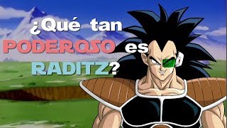 ¿Que tan PODEROSO es RADITZ? Análisis PODER DE PELEA