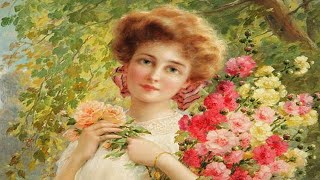 Женщины и розы в мировой живописи