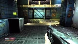 14 Doom 3 BFG Nightmare Walkthrough HD PS3 (Alpha Labs Sector 4) Spider Queen Boss