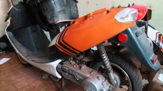 Скутер ABM Volcan 150 починка.)