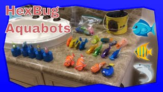 My Hexbug AquaBot and Zuru RoboFish Collection